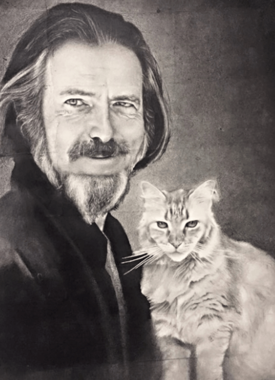 Iconic British philosopher, Alan Watts